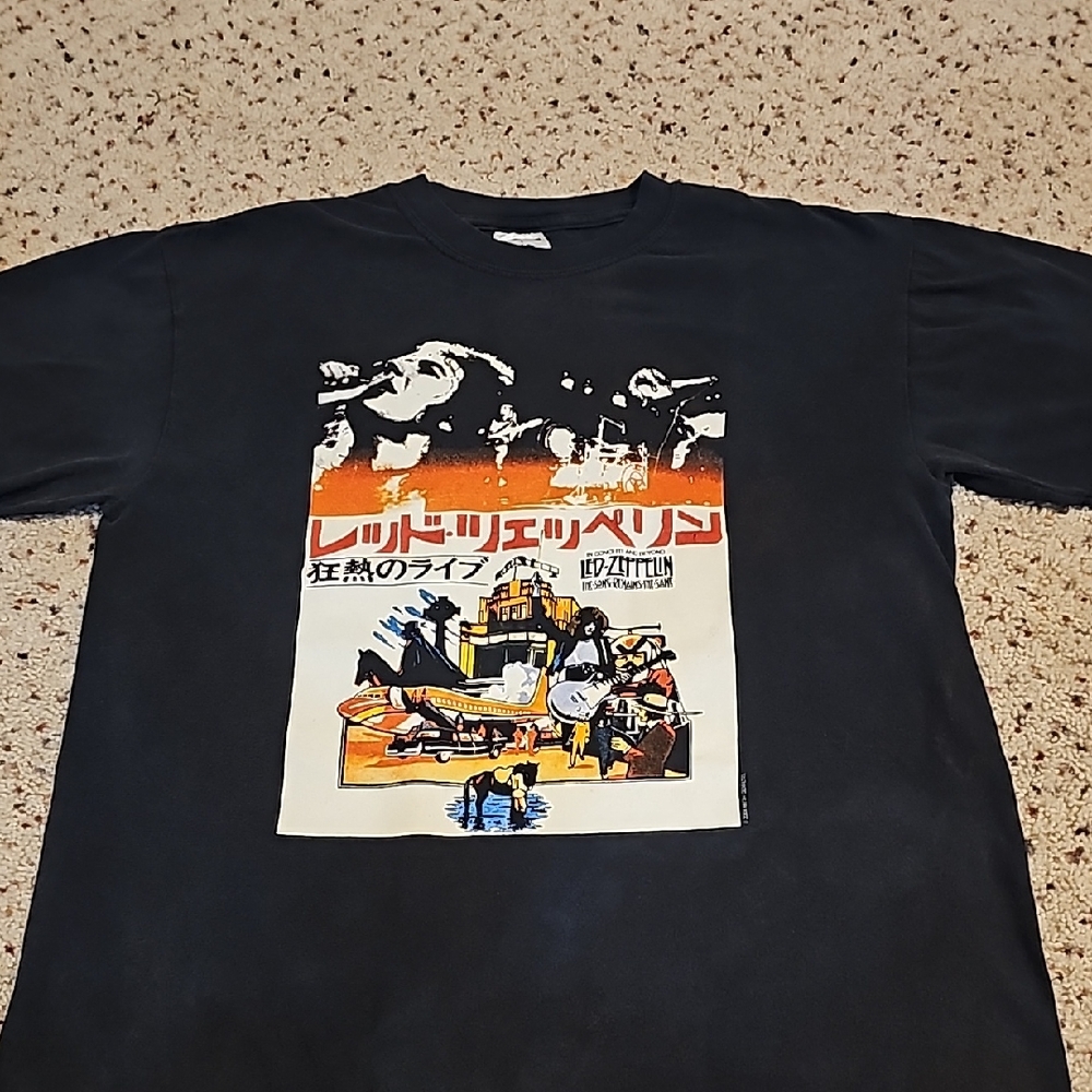 Vintage Led Zeppelin Concert T-shirt